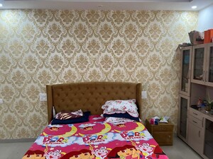 Bedroom in 3 BHK Apartment at La Prisma, Dhakoli – for Rent