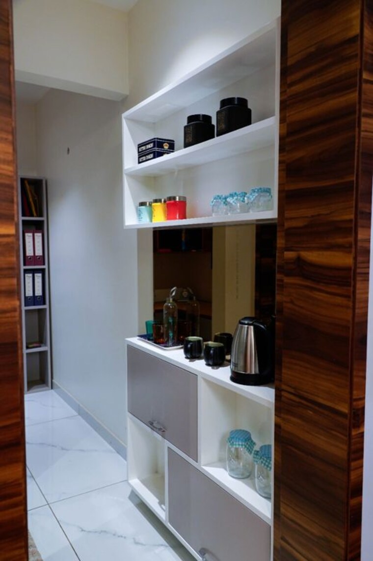 Kitchen, malwa-escon-primera 3 Bedroom 1550 Sq.Ft. Apartment In International Airport Road Zirakpur 9817912