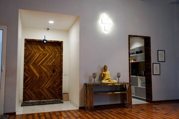 Living Room in 3 BHK Apartment at Malwa Escon Primera, International Airport Road – for Rent