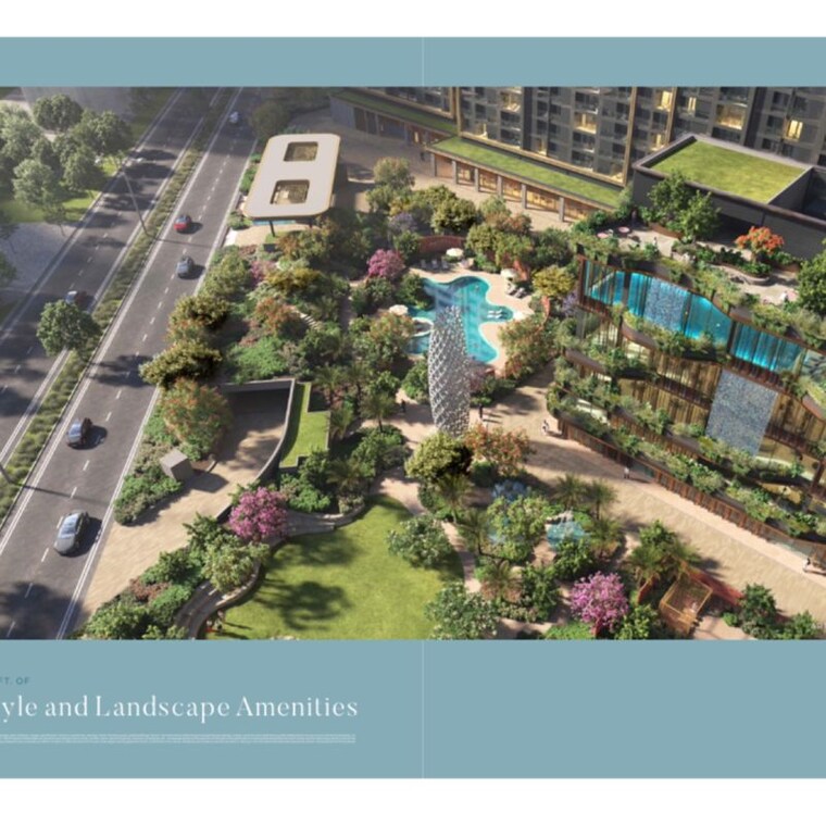 Garden, bptp-gaia-residences 3 Bedroom 2100 Sq.Ft. Apartment In Sector 102 Gurgaon 9818008