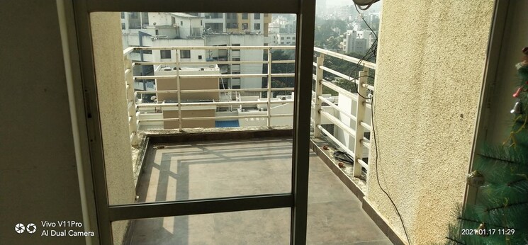 Balcony, comfort-zone 2 Bedroom 1000 Sq.Ft. Apartment In Balewadi Pune 9817990