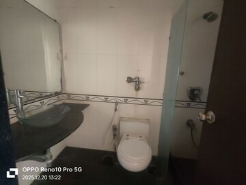 Bathroom in 3 BHK Apartment at Lake Primrose, Powai – for Rent