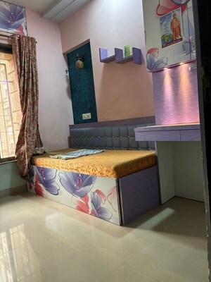Bedroom in 1.5 BHK Apartment at Madhav Shreeji Palacia, Waghbil – for Sale