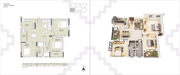 Floor Plan in 2 BHK Apartment at Devidanga – for Sale