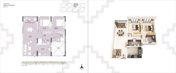 Floor Plan in 2 BHK Apartment at Devidanga – for Sale