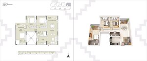 Floor Plan in 2 BHK Apartment at Devidanga – for Sale