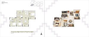 Floor Plan in 2 BHK Apartment at Devidanga – for Sale