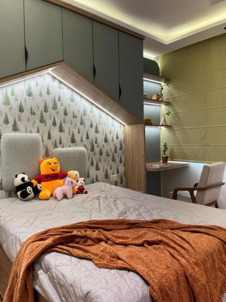 Bedroom, experion-the-heart-song 4 Bedroom 2631 Sq.Ft. Apartment In Sector 108 Gurgaon 9818176