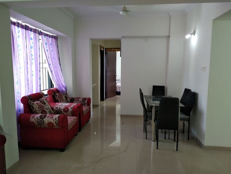 Living Room, rachana-my-world 3 Bedroom 1500 Sq.Ft. Apartment In Baner Pune 9818174