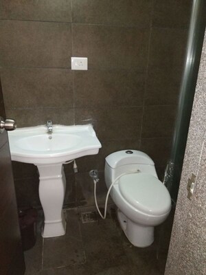 Bathroom in 3 BHK Apartment at Rachana My World, Baner – for Rent