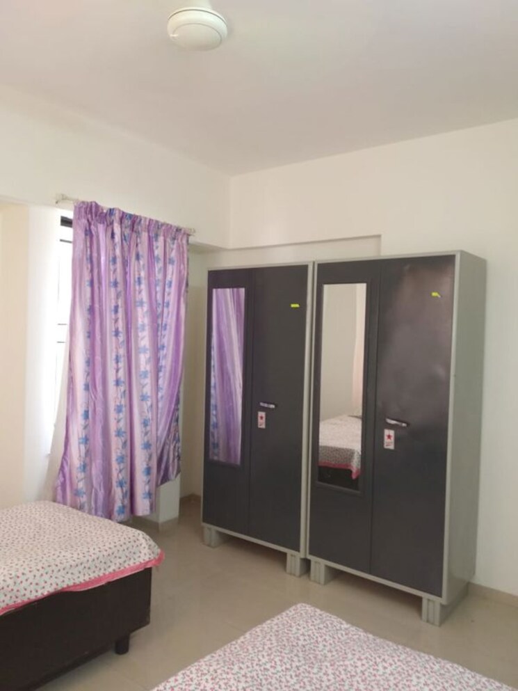Bedroom, rachana-my-world 3 Bedroom 1500 Sq.Ft. Apartment In Baner Pune 9818174