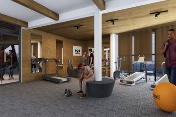 Gym in 2 BHK Builder Floor at Sujatha Nagar – for Sale