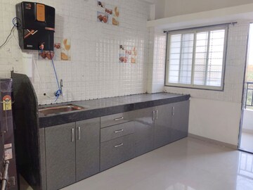 Kitchen in 1 BHK Builder Floor at Kharadi Gaon – for Rent