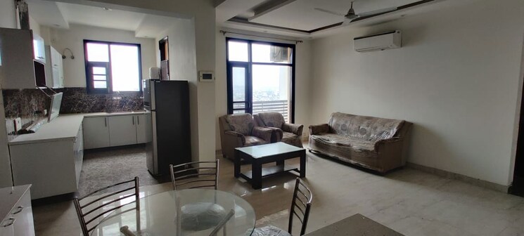 Living Room, nk-sharma-savitry-greens 2 Bedroom 1500 Sq.Ft. Apartment In Lohgarh Zirakpur 9818278