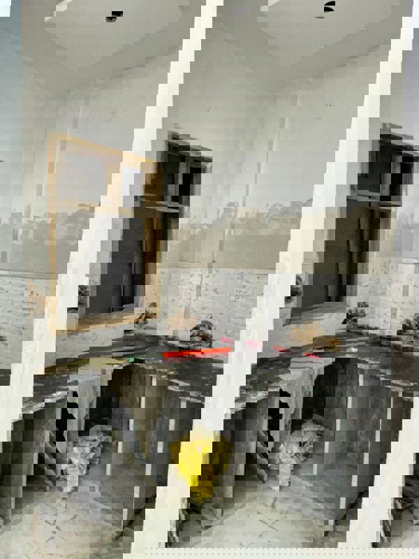 Kitchen in 2.5 BHK Builder Floor at Burari – for Sale