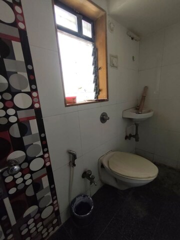 Bathroom in 2 BHK Apartment at Puranik Hometown, Ghodbunder Road – for Rent