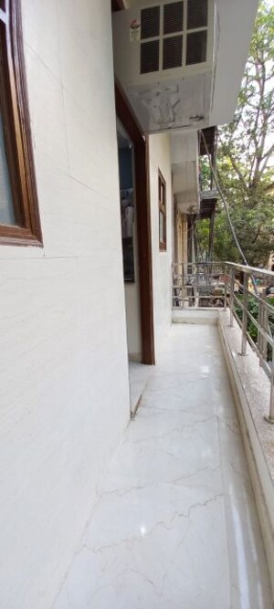 Balcony in 1 BHK Builder Floor at Minarch Tower, Sector 44 – for Rent