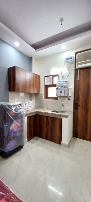 Kitchen in 1 BHK Builder Floor at Minarch Tower, Sector 44 – for Rent