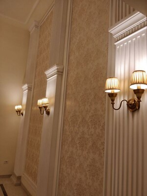 Bathroom in 3 BHK Apartment at Omaxe The Palace, Gomti Nagar – for Rent