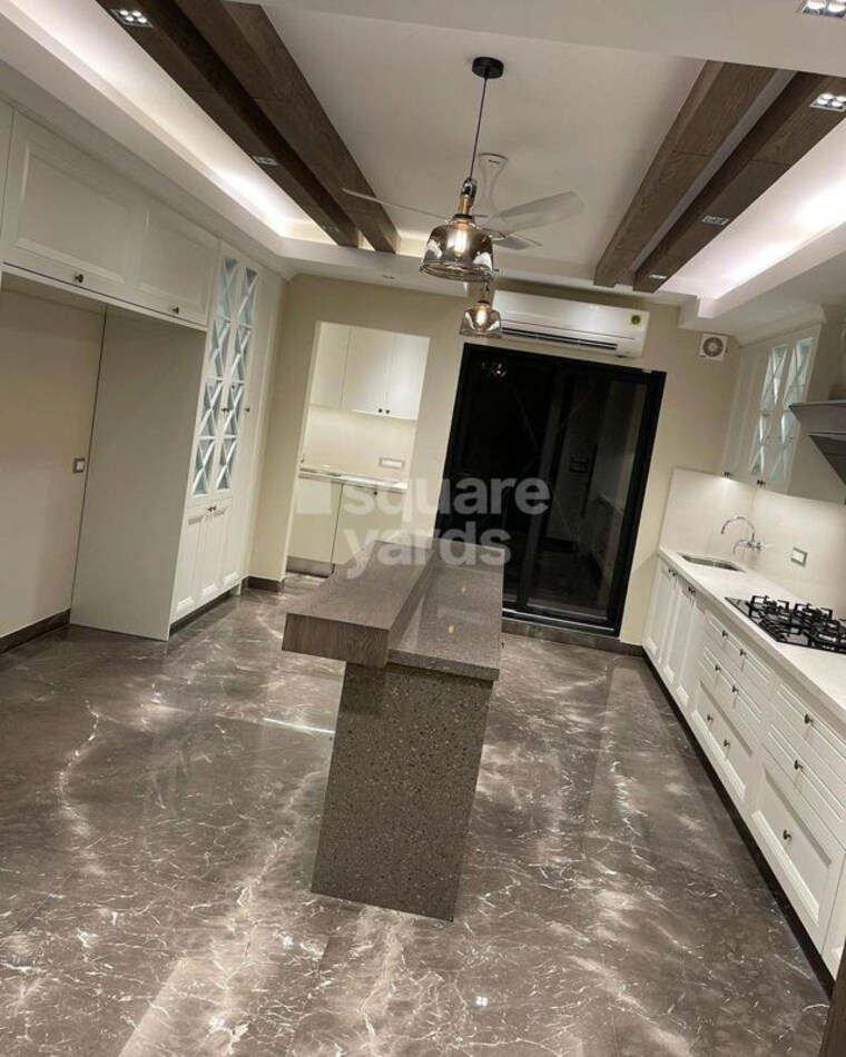 Kitchen, dlf cyber city 3 Bedroom 4570 Sq.Ft. Builder Floor In Dlf Cyber City Gurgaon 9818380