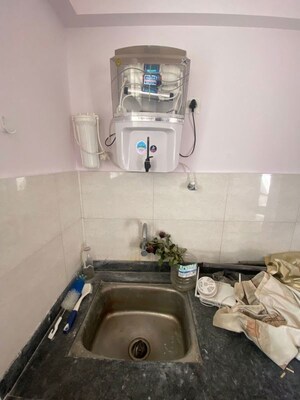 Bathroom in 2 BHK Apartment at Parklane Urbanjoy Wing A, Sus – for Rent