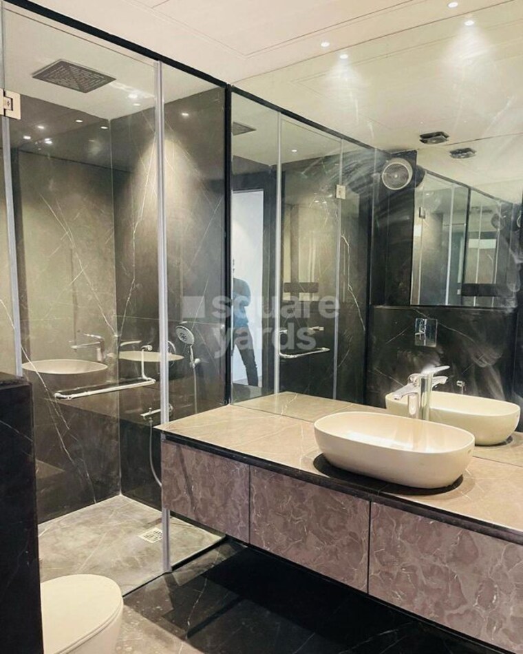 Bathroom, dlf cyber city 3 Bedroom 4495 Sq.Ft. Builder Floor In Dlf Cyber City Gurgaon 9818393