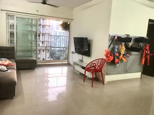 Living Room in 2.5 BHK Apartment at Rustomjee OZone, Goregaon West – for Sale