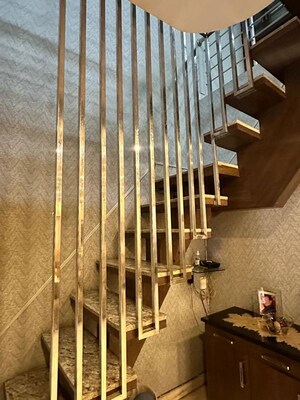 Staircase in 6+ BHK Independent House at Sushant Lok 3, Sector 57 – for Sale