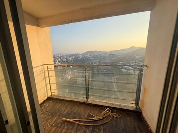 Balcony in 1 BHK Apartment at Kolte Patil Life Republic, Hinjewadi – for Rent