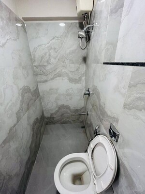 Bathroom in 1 BHK Apartment at Paradigm El Signora, Jogeshwari West – for Rent