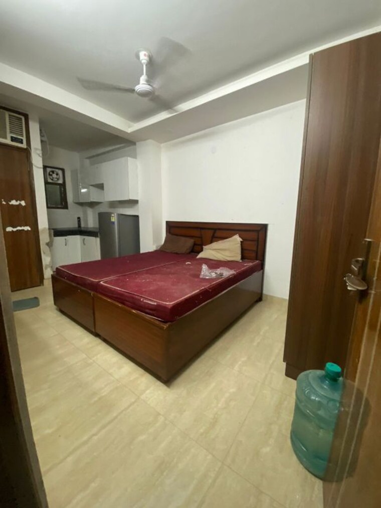 Bedroom, maple-heights 1 RK 400 Sq.Ft. Builder Floor In Sector 43 Gurgaon 9818499