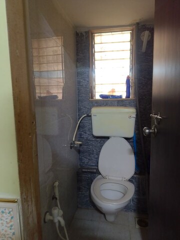 Bathroom in 1 BHK Apartment at SB Lifespaces Sandeep Heights, Nalasopara West – for Rent