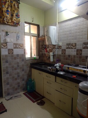 Kitchen in 1 BHK Apartment at SB Lifespaces Sandeep Heights, Nalasopara West – for Rent