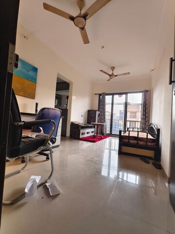 Living Room in 1 BHK Apartment at Ekta Parks Ville, Virar West – for Sale