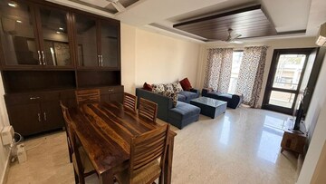 Living Room in 3 BHK Apartment at Manpada – for Sale