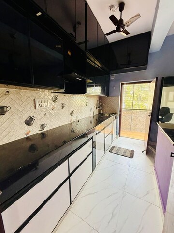 Kitchen in 1.5 BHK Apartment at Shanti Bagh Apartments, Ameerpet – for Rent