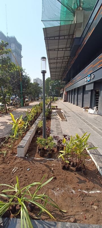  Shop – Exterior View View at Squarefeet Y Square, Dhokali - for Rent