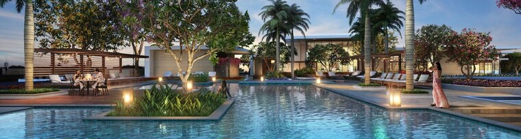 Swimming Pool, raheja-imperia 4 Bedroom 1990 Sq.Ft. Apartment In Empire Mill Mumbai 9818811