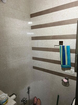 Staircase in 3 BHK Builder Floor at Shivalik Colony – for Rent