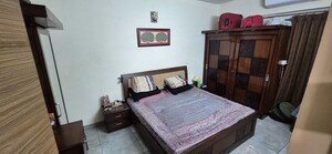 Bedroom in 2 BHK Apartment at Saya Gold Avenue, Vaibhav Khand – for Rent