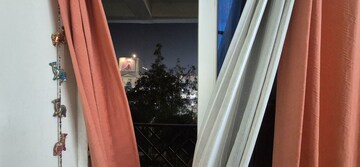 Balcony in 2 BHK Apartment at Saya Gold Avenue, Vaibhav Khand – for Rent