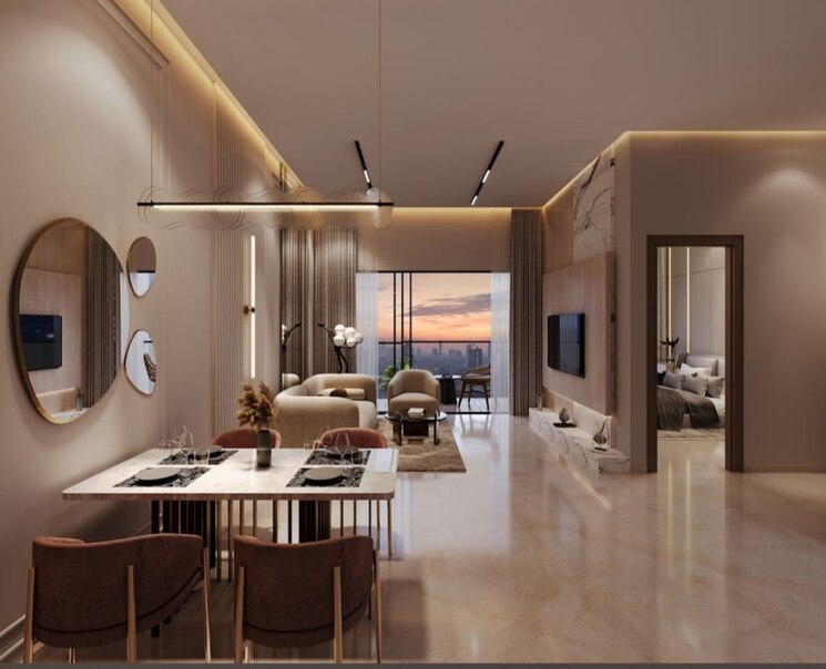 Living Room, shivani-rudram 1 Bedroom 430 Sq.Ft. Apartment In Kandivali West Mumbai 9819114