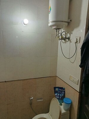 Bathroom in 2 BHK Builder Floor at Lajpat Nagar – for Rent