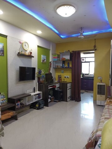 Living Room in 1 BHK Apartment at Mahape – for Rent