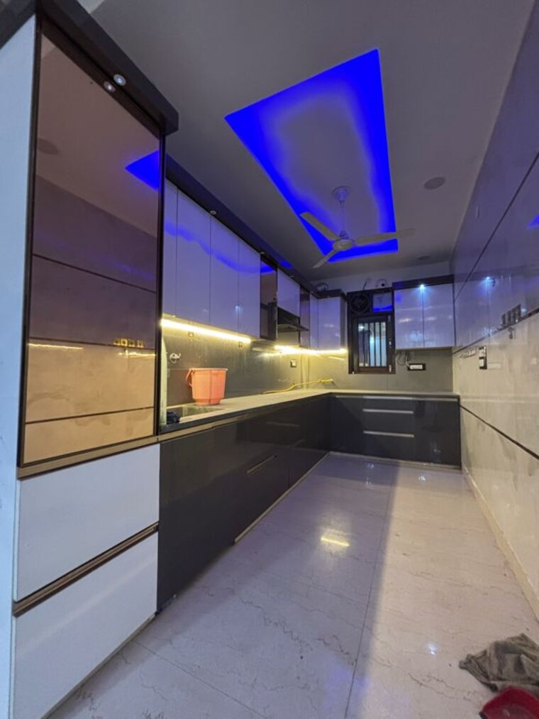 Kitchen, dwarka mor 3 Bedroom 1150 Sq.Ft. Builder Floor In Dwarka Mor Delhi 9818844