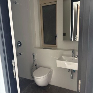 Bathroom in 3 BHK Apartment at Worli – for Rent
