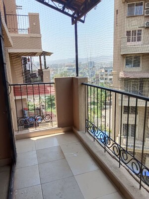 Balcony in 2 BHK Apartment at Bramha Avenue, Kondhwa – for Rent