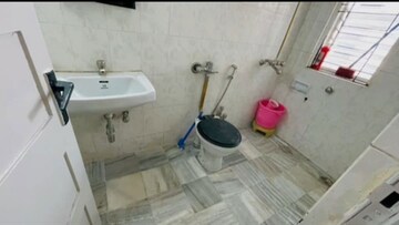 Bathroom in 2 BHK Apartment at Raheja Gardens, Wanwadi – for Rent