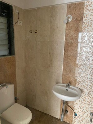 Bathroom in 1 BHK Apartment at Sector 5 Kharghar – for Rent