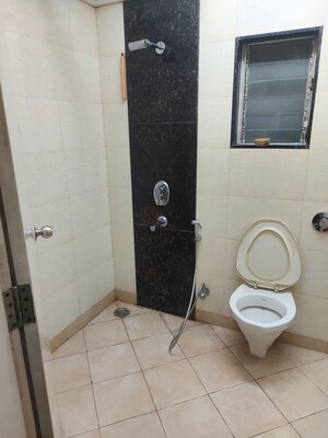 Bathroom in 2 BHK Apartment at Nancy Towers, Wanowrie – for Rent
